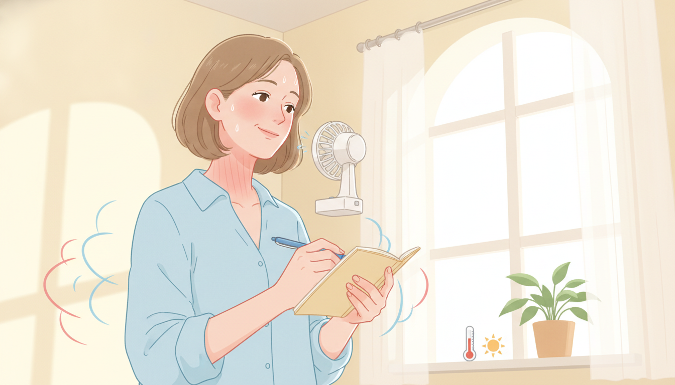 ホットフラッシュを引き起こす原因と誘因の見つけ方